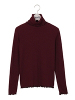 メロータートルネックTOPS/ブラック