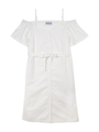 オフショルワンピース/ホワイト
