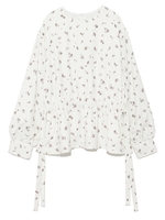 脇リボンチュニックブラウス/IVR