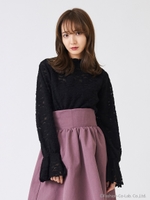 レースフリルTOPS/オフホワイト