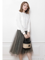 裏毛プルオーバー/ネイビー