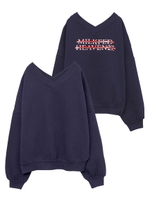 HEAVYWEIGHT V-NECK TOP/ネイビー
