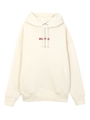 STENCIL BIG SWEAT HOODIE/イエロー