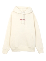 STENCIL BIG SWEAT HOODIE/イエロー