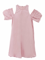 タックフリルタフタワンピース/pink