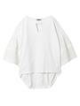 BALLON SLEEVE TOP/オレンジ