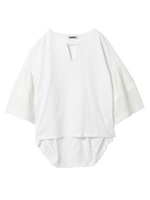 BALLON SLEEVE TOP/オレンジ