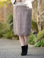 グレンチェックスカート/柄A