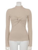 バストクロスビスチェニットTOP/D/GRN