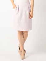 レースタイトスカート/イエロー