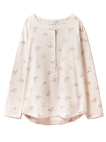 アニマルクッキングロングスリーブTシャツ/PNK