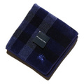 2014/15AW 新作 新品 バーバリー チェックハンカチ 34156 青 メンズ 上品な一品