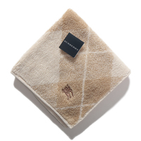 2015SS 新作 新品 バーバリー BURBERRY ハンカチ アーガイル ホワイト×ベージュ系 d-000205 メンズ レディース