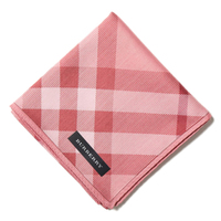 2015SS 新作 新品 バーバリー ハンカチ d-000429 ピンク系 メンズ レディース