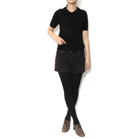 2015SS 新作 新品 バーバリーブルーレーベル 半袖セーター d-000493 黒系 レディース