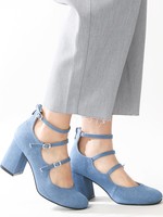 WEGO/3連ベルトパンプス