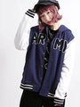 WEGO/ARMYポンチフードスタジャン