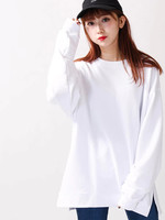 WEGO/サイドスリットビッグプルオーバー