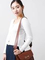 WEGO/スナップボタン2WAYリブピチTシャツ