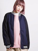 WEGO/ラインZIPスタジャン