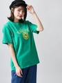 WEGO/ワンウォッシュカレッジTシャツ