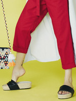 WEGO/厚底ジュートサンダル