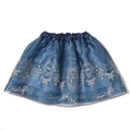 【50%OFF】刺しゅう入りオーガンジースカート