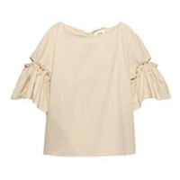 【50%OFF】【LIEN】ドルマンスリーブスリット入りブラウス