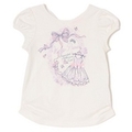 【50%OFF】バレエプリントパフスリーブTシャツ