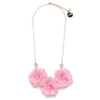 【50%OFF】フラワーモチーフつきネックレス