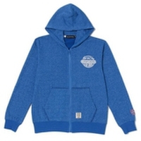 【50%OFF】ロゴプリント入り裏毛ジップパーカー