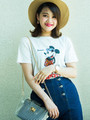 80's キャラクターＴシャツ  Mickey ミッキー   