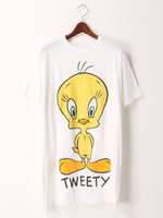 WEGO/【古着】90's Tweety キャラクターTワンピ