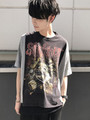リメイクバンドTシャツ リメイク     