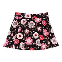 【50%OFF】【ガールズ向け】フラワー柄フレアスカート