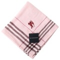 【新品】 ガーゼタオルハンカチ  バーバリー 57951 BURBERRY ピンク系 レディース
