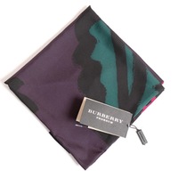 【新品】 シルクスカーフ *88 バーバリープローサム 71708 BURBERRY PRORSUM パープル レディース