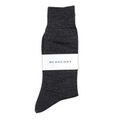 【新品】 ソックス ドット 25cm〜27cm バーバリーロンドン 70348 BURBERRY LONDON グレー メンズ