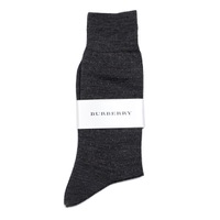 【新品】 ソックス ドット 25cm〜27cm バーバリーロンドン 70348 BURBERRY LONDON グレー メンズ