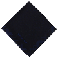 【新品】 ハンカチ  バーバリー 51267 BURBERRY ネイビー系 レディース