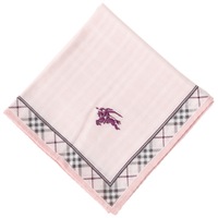 【新品】 ハンカチ  バーバリー 60199 BURBERRY ピンク系 レディース