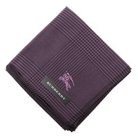 【新品】 ハンカチ  バーバリー 61383 BURBERRY パープル レディース
