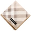 【新品】 ハンカチ  バーバリー 61538 BURBERRY ベージュ系 レディース