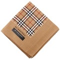 【新品】 ハンカチ  バーバリーロンドン 61492 BURBERRY LONDON ブラウン系 レディース