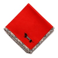 【新品】 ハンカチ  バーバリーロンドン 64208 BURBERRY LONDON レッド レディース