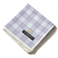 【新品】 ハンカチ  バーバリーロンドン 64476 BURBERRY LONDON パープル レディース