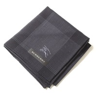 【新品】 ハンカチ  バーバリーロンドン 64542 BURBERRY LONDON ネイビー レディース