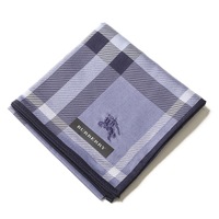 【新品】 ハンカチ  バーバリーロンドン 64559 BURBERRY LONDON パープル レディース