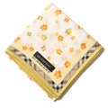 【新品】 ハンカチ  バーバリーロンドン 64576 BURBERRY LONDON イエロー レディース
