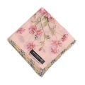 【新品】 ハンカチ 花柄  バーバリー 71580 BURBERRY ピンク メンズ
